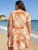 Picture of PRINTED DRESS STRETCH A LINE